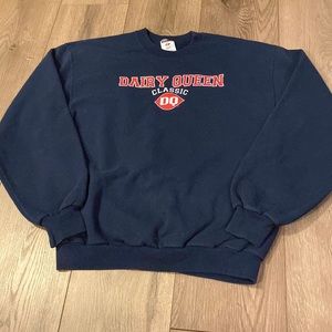 Vintage Dairy Queen classic crewneck sweatshirt
